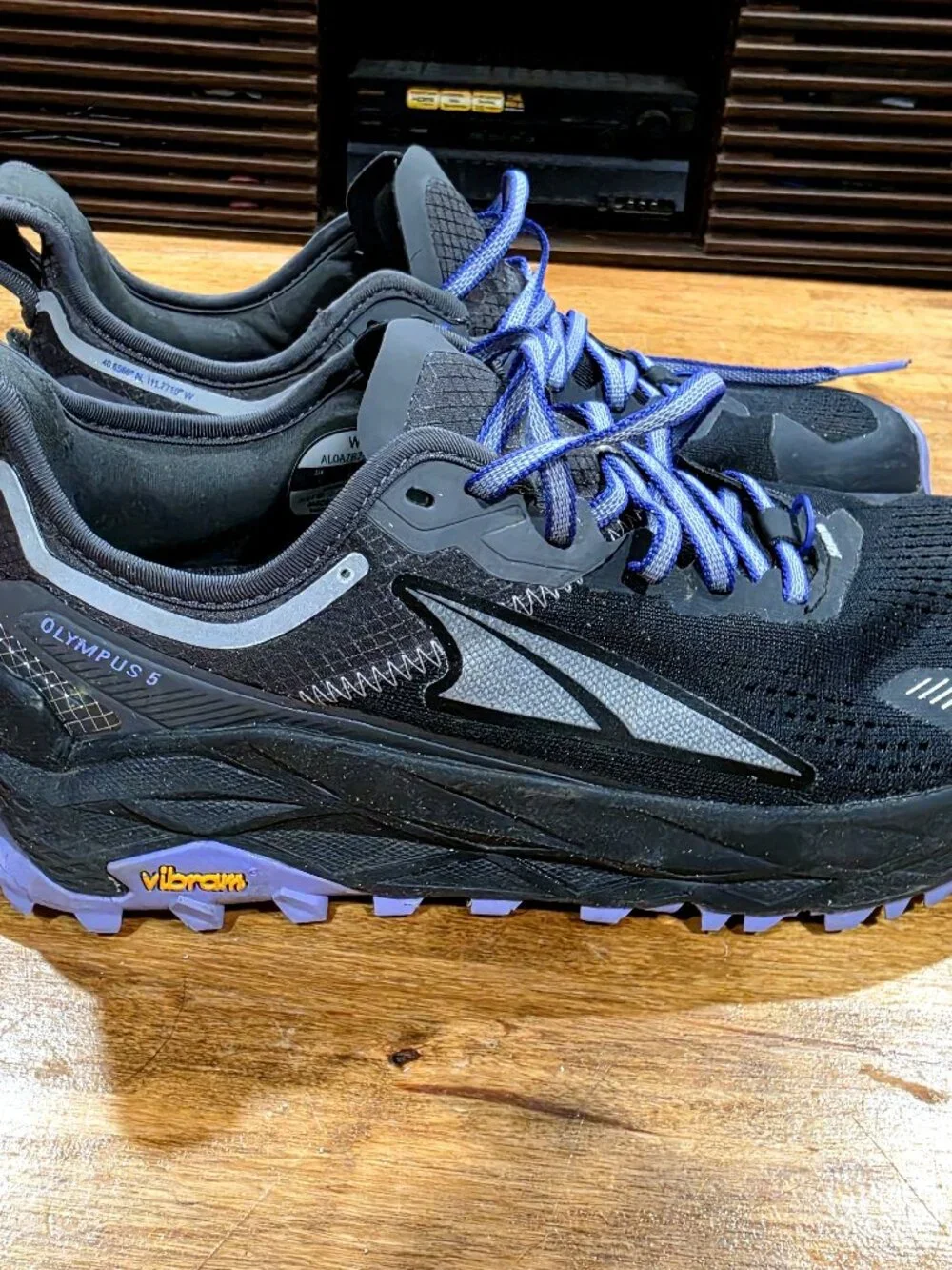 Altra Olympus 5 Women's 9 Trail Running Shoes Black